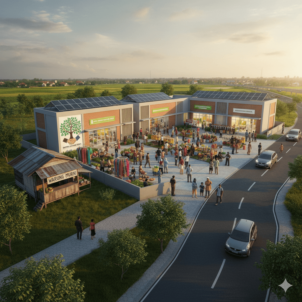 Dari Warung Kecil Jadi Pusat Ekonomi Desa